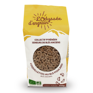 Sachet de 500g de coquillettes de blé Poulard
