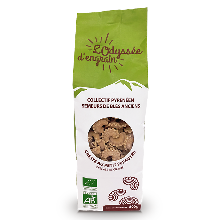 Sachet de 500g de Crestes au Petit épeautre