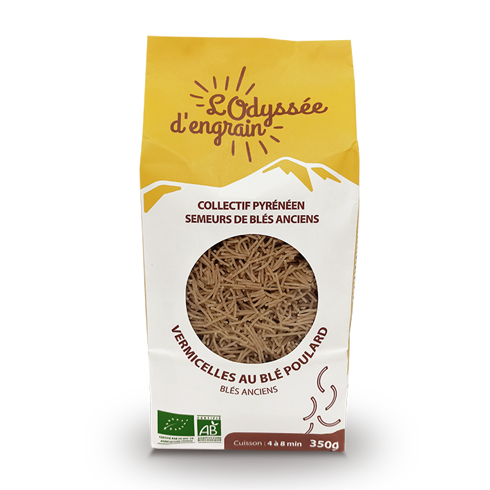 Sachet de 350g de Vermicelle de blé Poulard